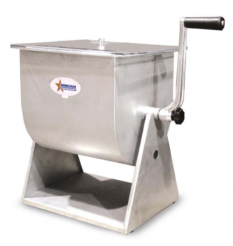 Stainless Steel Manual Tilting Mixer with 44-lb / 7-Gallon Tank Capacity